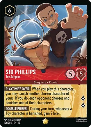 Sid Phillips - Toy Surgeon (126/204) - Wilds Unknown Cold Foil | Grognard Games