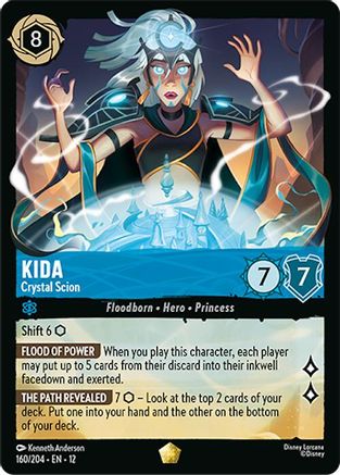 Kida - Crystal Scion (160/204) - Wilds Unknown Cold Foil | Grognard Games