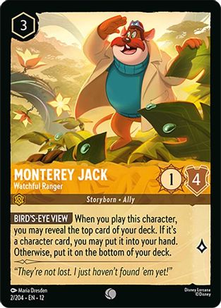 Monterey Jack - Watchful Ranger (2/204) - Wilds Unknown | Grognard Games