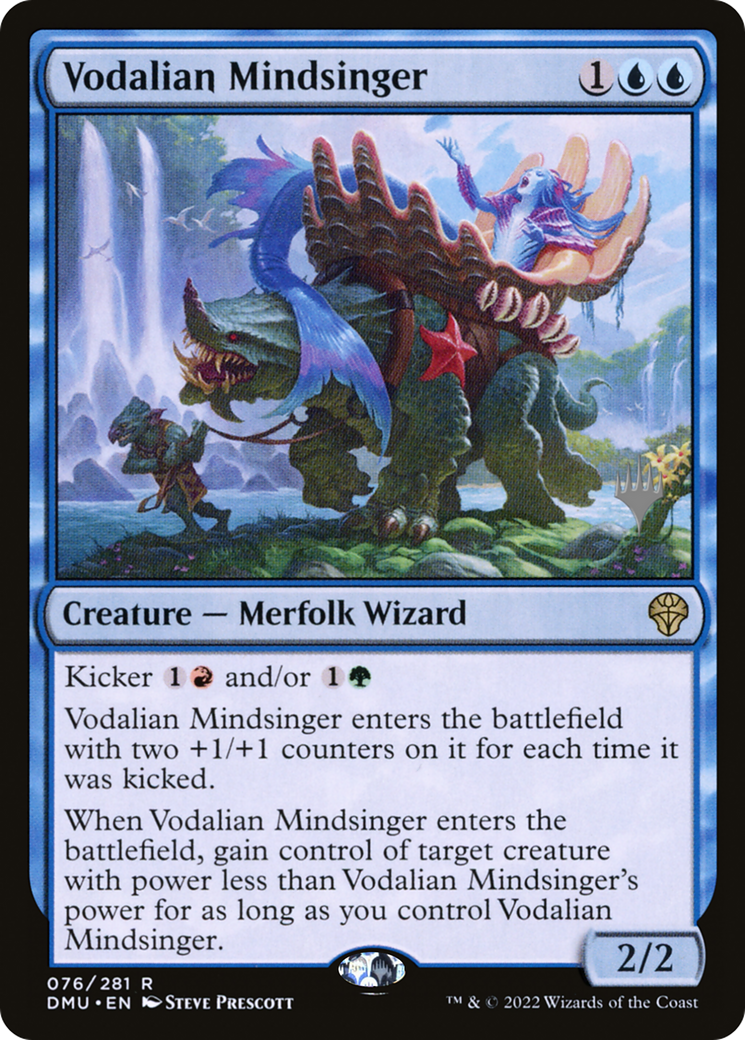 Vodalian Mindsinger (Promo Pack) [Dominaria United Promos] | Grognard Games