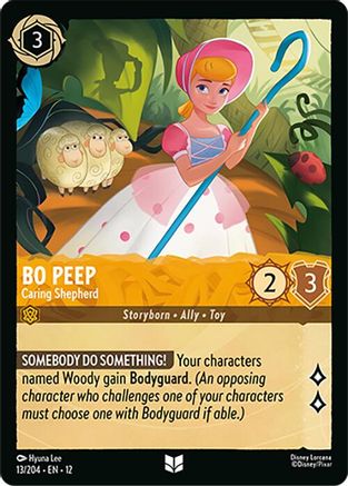 Bo Peep - Caring Shepherd (13/204) - Wilds Unknown Cold Foil | Grognard Games