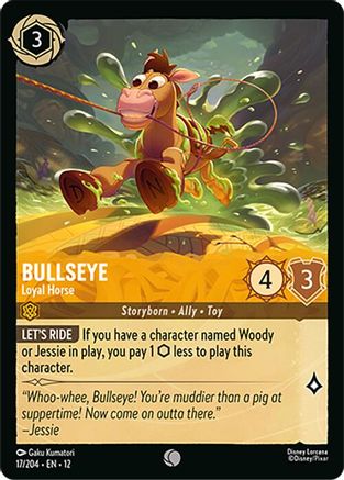 Bullseye - Loyal Horse (17/204) - Wilds Unknown Cold Foil | Grognard Games