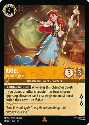 Ariel - Curious Traveler (18/204) - Wilds Unknown | Grognard Games