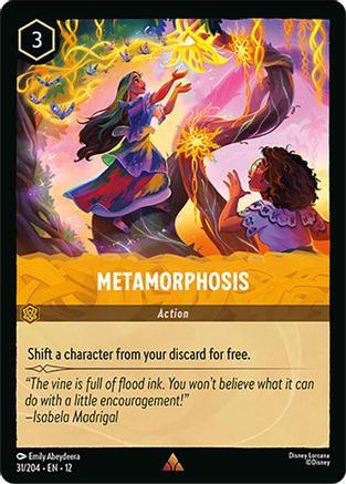 Metamorphosis (31/204) - Wilds Unknown Cold Foil | Grognard Games