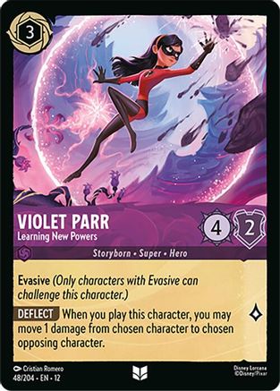 Violet Parr - Learning New Powers (48/204) - Wilds Unknown Cold Foil | Grognard Games