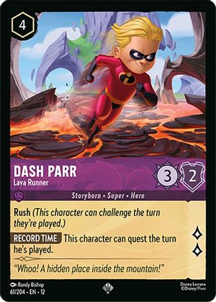 Dash Parr - Lava Runner (61/204) - Wilds Unknown | Grognard Games