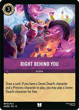 Right Behind You (64/204) - Wilds Unknown Cold Foil | Grognard Games