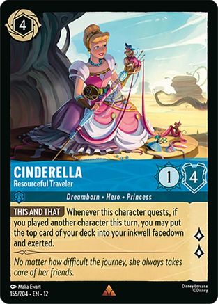 Cinderella - Resourceful Traveler (155/204) - Wilds Unknown | Grognard Games