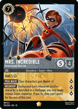 Mrs. Incredible - Determined Rescuer (195/204) - Wilds Unknown | Grognard Games