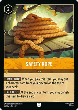Safety Rope (33/204) - Wilds Unknown | Grognard Games