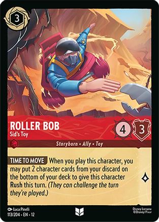 Roller Bob - Sid's Toy (113/204) - Wilds Unknown Cold Foil | Grognard Games