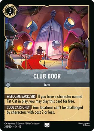 Club Door (202/204) - Wilds Unknown Cold Foil | Grognard Games