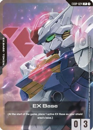 EX Base (EXBP-024) (Mobile Suit Gundam the Witch from Mercury) - Promotional EX Base Tokens (EXBP-024) Holofoil | Grognard Games