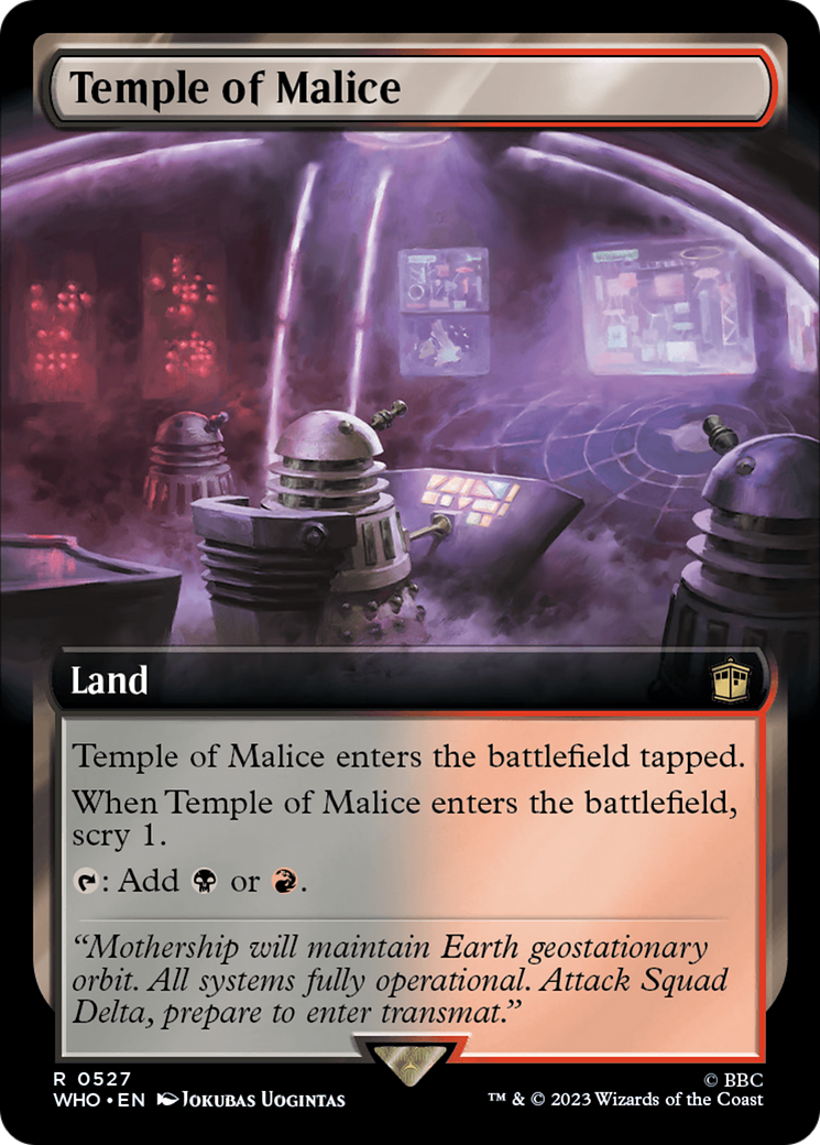 Temple of Malice (Extended Art) [Doctor Who] | Grognard Games