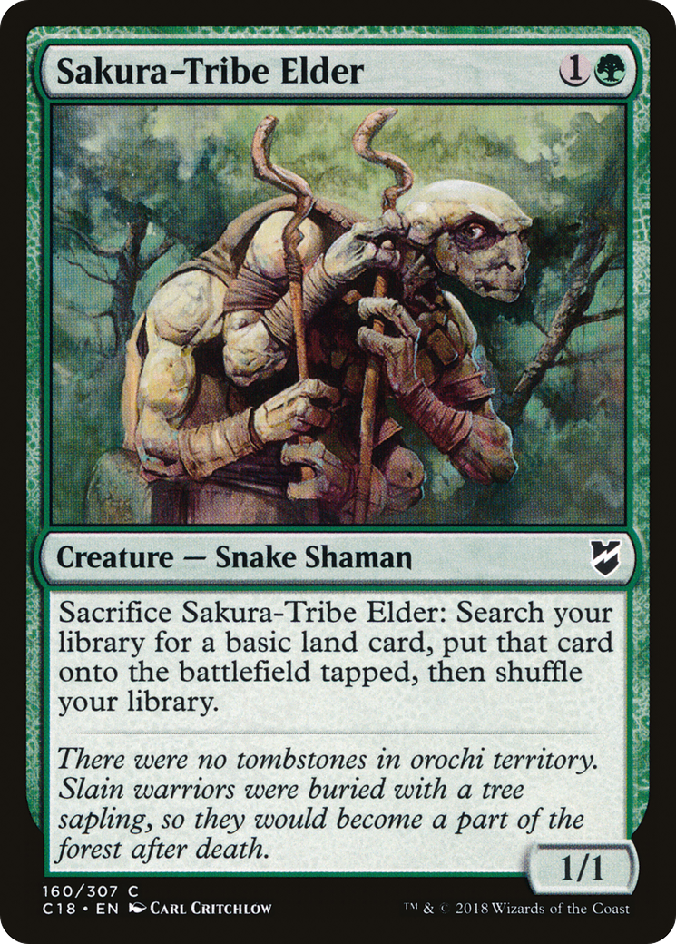 Sakura-Tribe Elder [Commander 2018] | Grognard Games