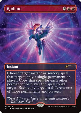 Radiate (SLD-2536) - Secret Lair Drop Series Foil | Grognard Games