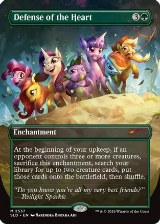 Defense of the Heart (SLD-2537) - Secret Lair Drop Series Foil | Grognard Games