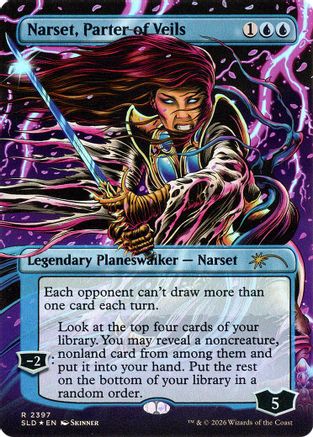 Narset, Parter of Veils (2397) (SLD-2397) - Secret Lair Drop Series Foil | Grognard Games
