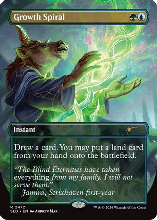 Growth Spiral (2472) (SLD-2472) - Secret Lair Drop Series Foil | Grognard Games