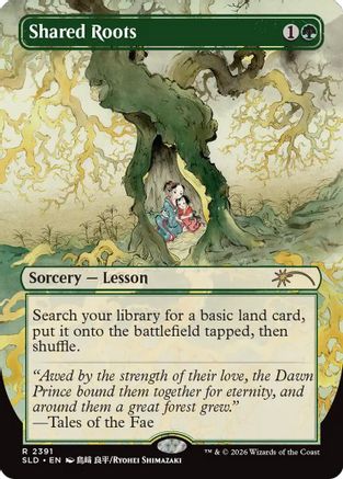 Shared Roots (SLD-2391) - Secret Lair Drop Series | Grognard Games