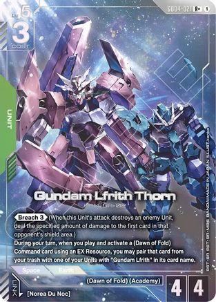 Gundam Lfrith Thorn (R+) - Phantom Aria (GD04-021) Holofoil | Grognard Games