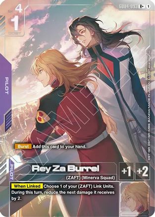 Rey Za Burrel (R+) - Phantom Aria (GD04-093) Holofoil | Grognard Games