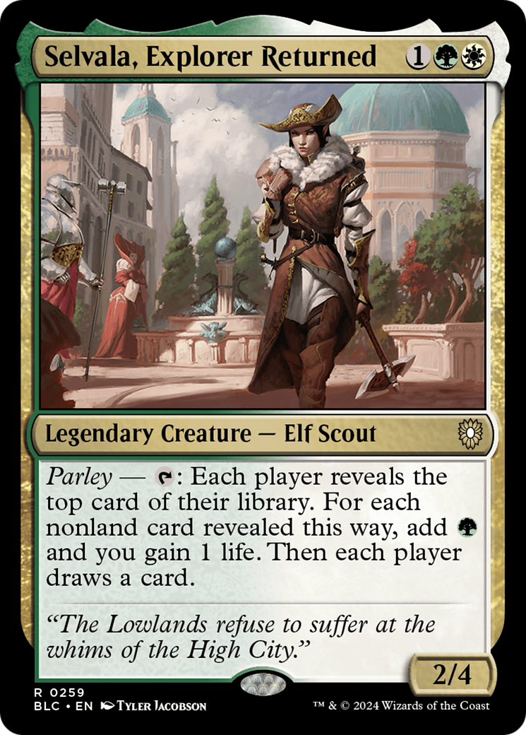Selvala, Explorer Returned [Bloomburrow Commander] | Grognard Games