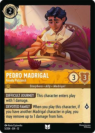 Pedro Madrigal - Family Patriarch (5/204) - Wilds Unknown | Grognard Games