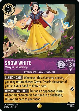 Snow White - Merry as the Morning (37/204) - Wilds Unknown | Grognard Games