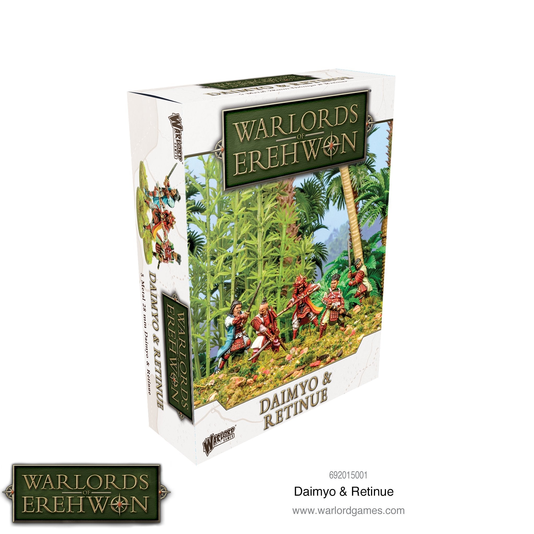 Warlords Of Erehwon: Daimyo & Retinue | Grognard Games