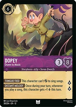 Dopey - Drawn to Music (38/204) - Wilds Unknown | Grognard Games