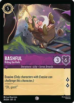 Bashful - Riding the Rails (39/204) - Wilds Unknown | Grognard Games