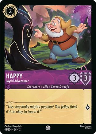 Happy - Joyful Adventurer (43/204) - Wilds Unknown | Grognard Games