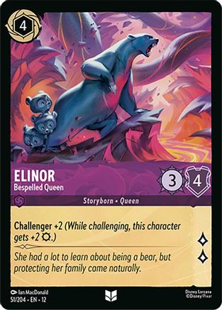Elinor - Bespelled Queen (51/204) - Wilds Unknown | Grognard Games