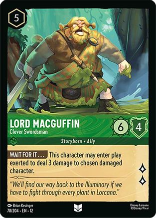 Lord MacGuffin - Clever Swordsman (78/204) - Wilds Unknown | Grognard Games