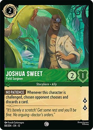 Joshua Sweet - Field Surgeon (88/204) - Wilds Unknown Cold Foil | Grognard Games