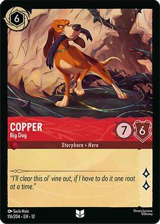 Copper - Big Dog (116/204) - Wilds Unknown | Grognard Games