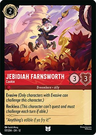 Jebidiah Farnsworth - Cookie (117/204) - Wilds Unknown | Grognard Games