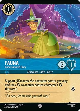 Fauna - Good-Natured Fairy (Foil) (140/204) - Wilds Unknown Cold Foil | Grognard Games