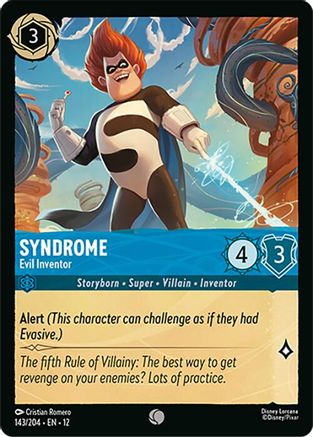 Syndrome - Evil Inventor (143/204) - Wilds Unknown Cold Foil | Grognard Games