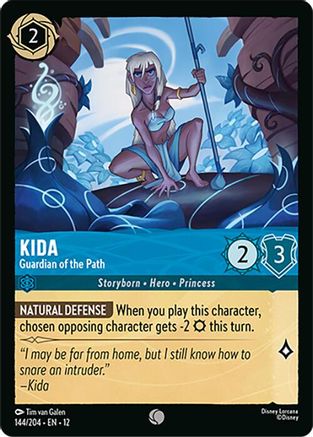 Kida - Guardian of the Path (144/204) - Wilds Unknown Cold Foil | Grognard Games