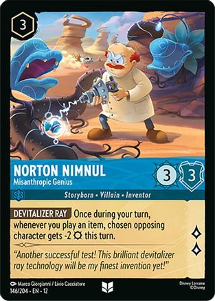 Norton Nimnul - Misanthropic Genius (146/204) - Wilds Unknown | Grognard Games