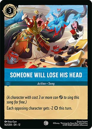 Someone Will Lose His Head (162/204) - Wilds Unknown Cold Foil | Grognard Games