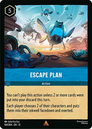 Escape Plan (164/204) - Wilds Unknown Cold Foil | Grognard Games