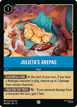 Julieta's Arepas (166/204) - Wilds Unknown Cold Foil | Grognard Games