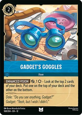 Gadget's Goggles (168/204) - Wilds Unknown Cold Foil | Grognard Games