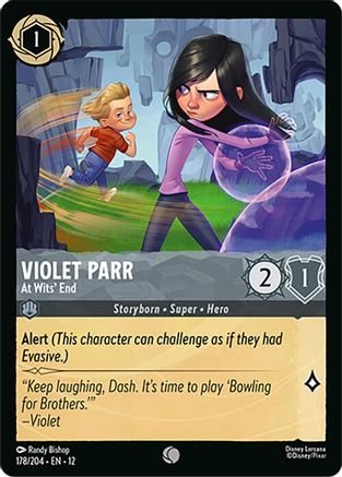 Violet Parr - At Wits' End (178/204) - Wilds Unknown | Grognard Games
