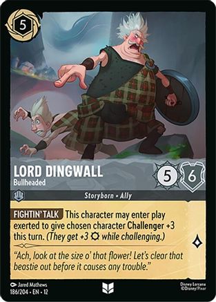 Lord Dingwall - Bullheaded (186/204) - Wilds Unknown | Grognard Games