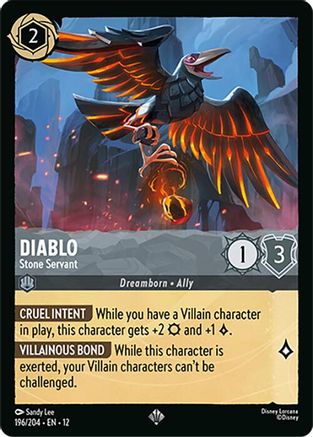 Diablo - Stone Servant (196/204) - Wilds Unknown Cold Foil | Grognard Games