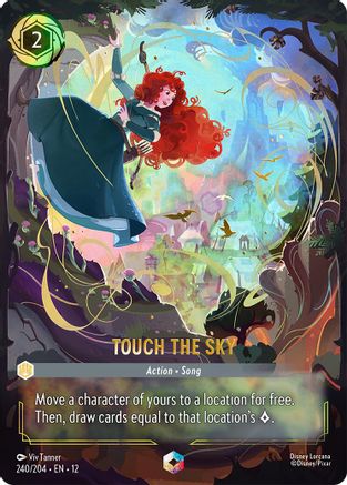 Touch the Sky (Enchanted) (240/204) - Wilds Unknown Holofoil | Grognard Games